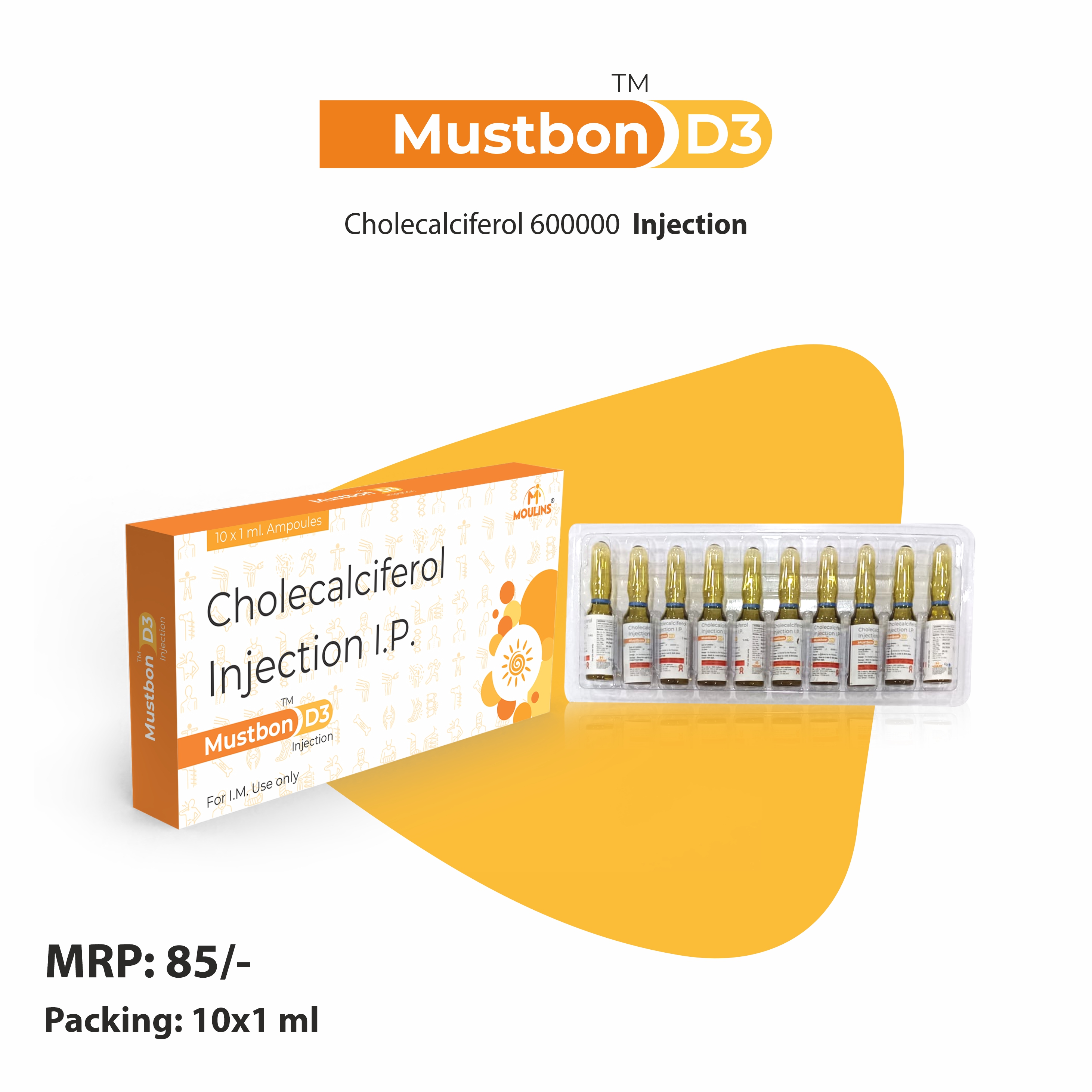 MUSTBON-D3 INJ. 10*1 ML